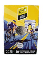 Frankrijk. 10 Euro 2025 - Tour de France (Zonder