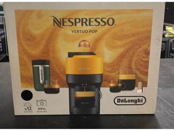 DeLonghi Vertuo Pop - Koffiemachine - 4 kopgroottes - Zwart, Verzenden, Nieuw