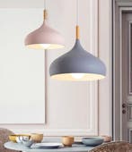 Scandinavische Hanglamp E27 Plafondlamp in meerdere kleuren, Verzenden, Nieuw