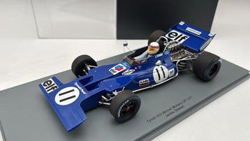 Sparkmodel 1:18 - Modelauto - Tyrrell 003 Jackie Stewart, Nieuw