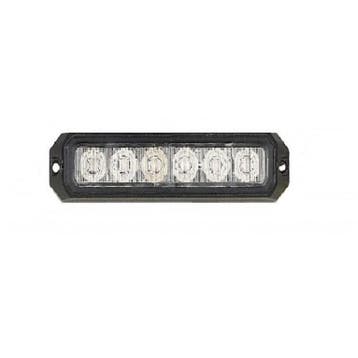 ORANJE bumper flitser - E keurmerk - R65 - 6 LED Compact, Auto diversen, Tuning en Styling, Ophalen of Verzenden