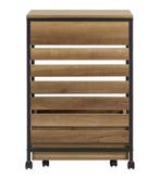 Vintage Keukentrolley met Wielen en Verwijderbare Bak, Verzenden, Nieuw