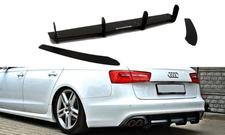 Achter Diffusers & Achterzij Spoilers Audi A6 S-Line C7, Auto-onderdelen, Carrosserie en Plaatwerk, Ophalen of Verzenden