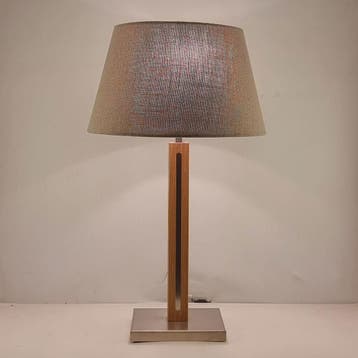 Lumi Design tafellamp Woody 003 Refurbished, Ophalen, Zo goed als nieuw, Overige materialen