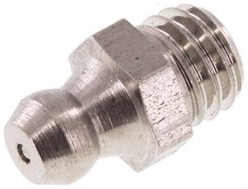 Rechte Smeernippel RVS M8x1.25 DIN 71412 [2 Stuks], Verzenden, Nieuw