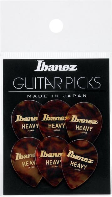 Ibanez PCE9HSH small teardrop plectrum 1.00 mm 6-pack, Muziek en Instrumenten, Instrumenten | Toebehoren, Verzenden, Nieuw, Elektrische gitaar