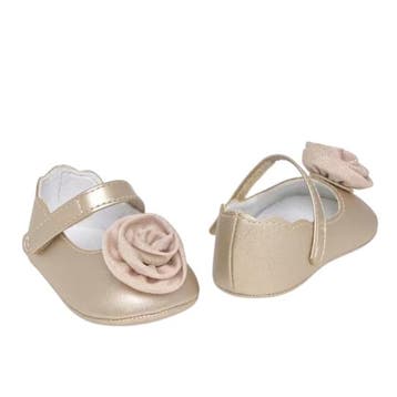 Mayoral Babyschoen ballerina Champagne - Schoenmaat 18 (6-9, Ophalen of Verzenden, Nieuw