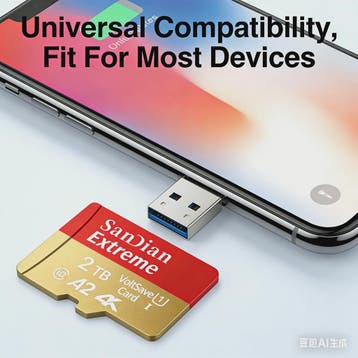 Snelle Micro SD Kaart met USB Adapter - 512GB/256GB - Hoge S, Hobby en Vrije tijd, Denksport en Puzzels, Verzenden, Nieuw