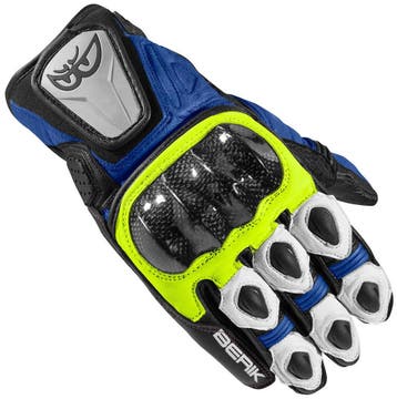 Berik Namib Zwart Wit Blauw Handschoenen, Nieuw met kaartje, Berik, Handschoenen, Heren