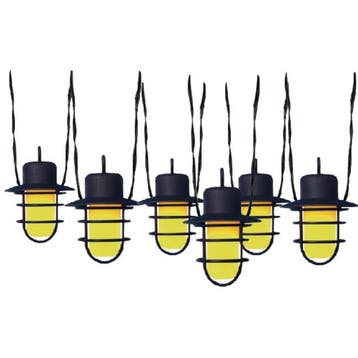 Benson Solar LED lichtsnoer - vlameffect - 2 meter - set..., Tuin en Terras, Ophalen of Verzenden, Nieuw