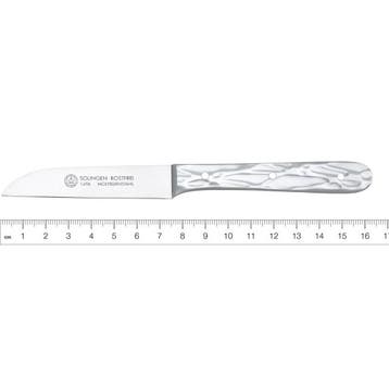RÖR Solingen Schilmes – Recht – RVS – Lemmet 7,5 cm, Ophalen of Verzenden, Nieuw, Rvs of Chroom