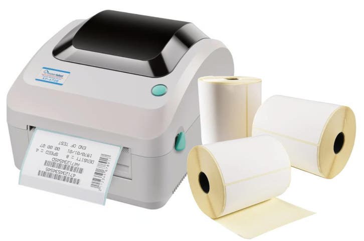 XP470B Labelprinter met GRATIS 900 etiketten, Computers en Software, Overige Computers en Software, Nieuw, Verzenden