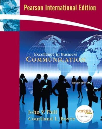Excellence In Business Communication - Courtland L. Bovee, Verzenden, Gelezen, Courtland L. Bovee