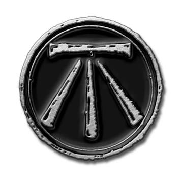 Eluveitie - Symbol - ijzeren pin officiële merchandise, Ophalen of Verzenden, Nieuw, Kleding
