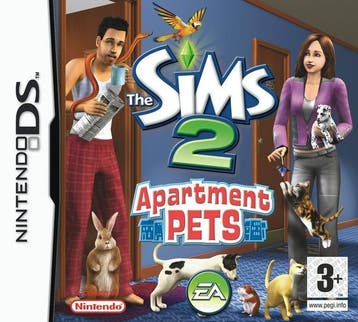 De Sims 2: Appartementsdieren (DS) 3DS, 1 speler, Ophalen of Verzenden, Zo goed als nieuw, Vanaf 3 jaar