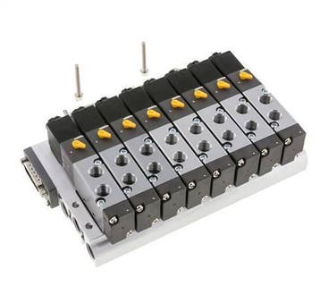 G1/8 8x Pneumatisch Ventiel Terminal 24V DC, Verzenden, Nieuw