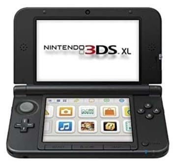 Nintendo 3DS XL Zwart (Nette Staat) (3DS Spelcomputers), Ophalen of Verzenden, Zo goed als nieuw