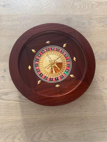 Renzo Romagnoli - Speeltafel - Mahonie - Casino roulette