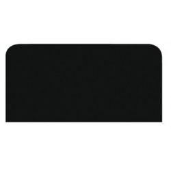 VLOERPLAAT ZWART STAAL VOOR KACHEL, 1000X500MM, Ophalen of Verzenden, Nieuw