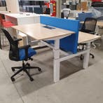 Gispen TM DUO workbench elektrisch zit-sta bureau | 2-motor, Ophalen of Verzenden, Nieuw