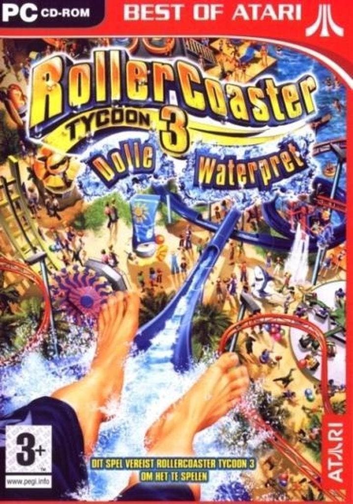 Rollercoaster Tycoon 3 - Dolle Waterpret, Spelcomputers en Games, Games | Pc, Verzenden