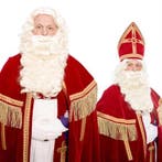 Sint Baardstel Model F Vaste Snor, Diversen, Sinterklaas, Verzenden, Nieuw