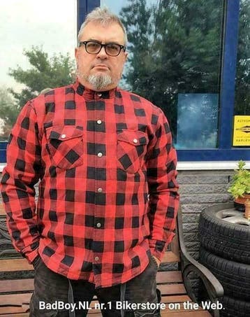 BADBOY.NL - Protective MotorShirt 100% Full Kevlar MotorJas, Motoren, Nieuw met kaartje, Jas | textiel, Dames, Ophalen of Verzenden