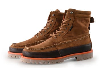 Scotch &amp; Soda Werkschoenen in maat 44 Bruin, Kleding | Heren, Bruin, Verzenden, Zo goed als nieuw, Scotch &amp; Soda