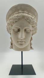sculptuur, Testa di Era Ludovisi - 36 cm - marmerstof