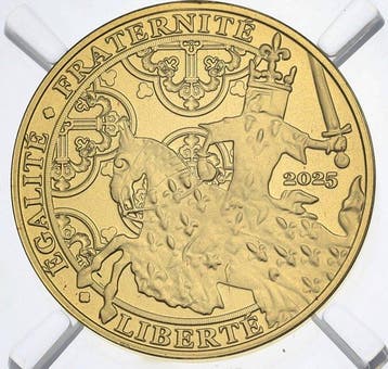 2 gram - Goud .999 - Jean II Le Bon - Ors de france - 250