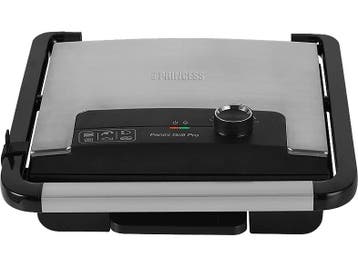 Princess -  112425 Panini Grill Pro  - Zwart, Verzenden, Nieuw