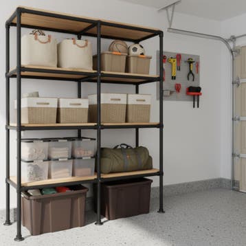 Stellingkast op maat | Gegalvaniseerde Steigerbuis | DIY, Huis en Inrichting, Kasten | Stellingkasten, Ophalen of Verzenden, Nieuw