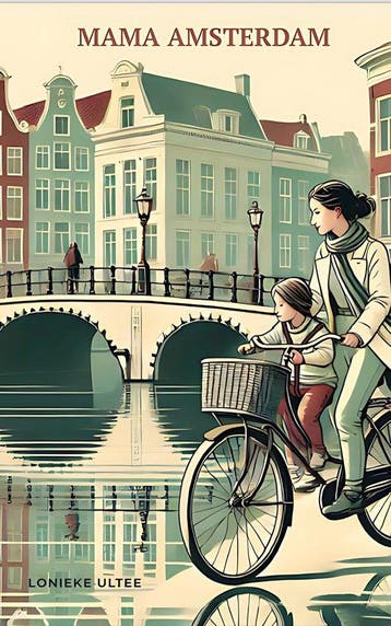 Mama Amsterdam - tweede druk - paperback - auteur Lonieke, Verzenden, Gelezen, Lonieke Ultee