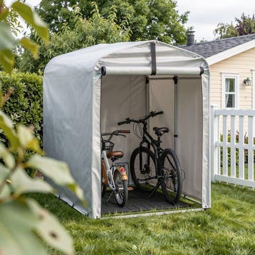 2dekans | Sobuy Kunststof Terrastegels Zwart - Kliksysteem -, Tuin en Terras, Ophalen of Verzenden, Zo goed als nieuw, SoBuy