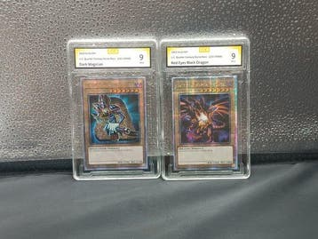 Konami - 1 Card - Yu-Gi-Oh! - Red-Eyes Black Dragon and Dark, Nieuw