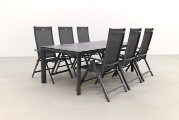 Hartman Napoli/Baltimor verstelbare tuinset, Verzenden, Nieuw, Overige materialen, Tuinset