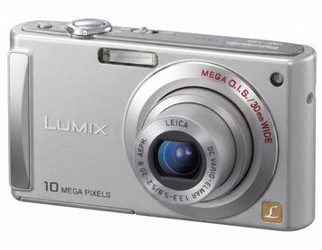 Panasonic Lumix DMC-FS5 Digitale Compact Camera - Zilver, Verzenden, Zo goed als nieuw