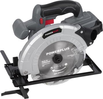 Powerplus POWEBCSS3 Cirkelzaag - 18V - Incl batterij 18V, Ophalen of Verzenden, Gebruikt