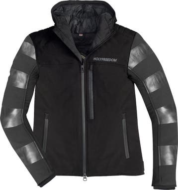 HolyFreedom Prison Softshell Zwart Textiele Motorjas, Jas | textiel, HolyFreedom, Nieuw met kaartje, Heren