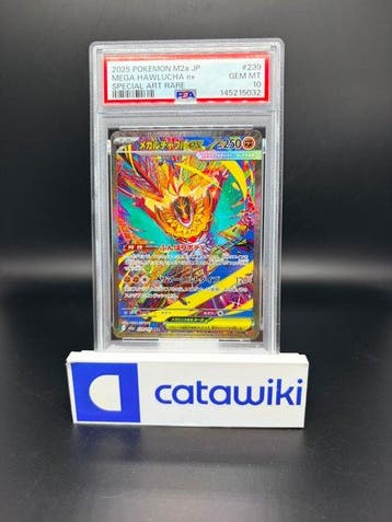 Pokémon - 1 Graded card - Mega Hawlucha ex 239/193 PSA 10 -, Nieuw