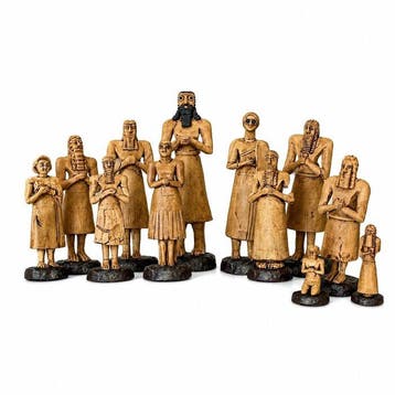 Replica van vroege-dynastische Mesopotamische Tell Asmar