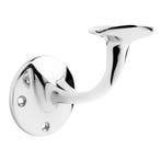 Trapleuning houder nikkel - opschroevend - De Oude Deurklink, Ophalen of Verzenden, Nieuw, Koper of Messing, Klink of Kruk