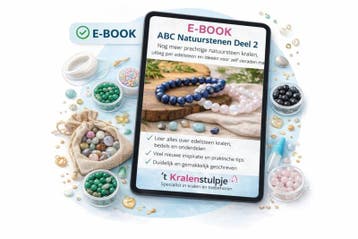 E-book Deel 2 – Natuurstenen kralen ABC - Voor sieraden, Ophalen of Verzenden, Nieuw