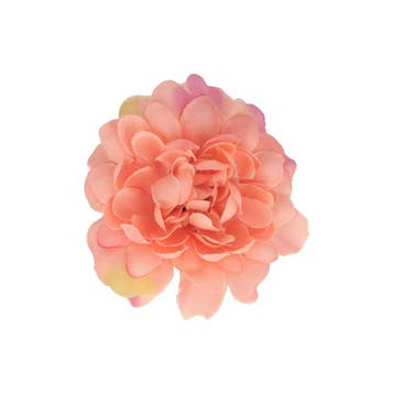 Haarspeld Duckklem 5cm – Haarbloem – Geel Perzik Roze, Nieuw