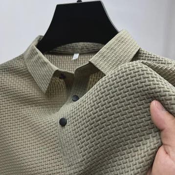 Heren Poloshirt van IJzige Zijde - Ademend & Modieus Zomer T, Kleding | Heren, Verzenden, Nieuw