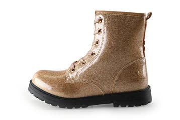 Nelson Veterboots Meisjes in maat 34 Brons, Verzenden, Jongen of Meisje, Schoenen, Zo goed als nieuw