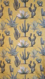 Exclusieve stof met realistische cactussen - Artmaison