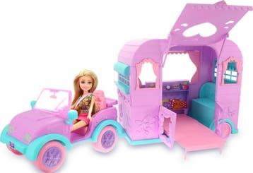 Sparkle Girlz deluxe caravanset van ZURU, Ophalen of Verzenden, Zo goed als nieuw