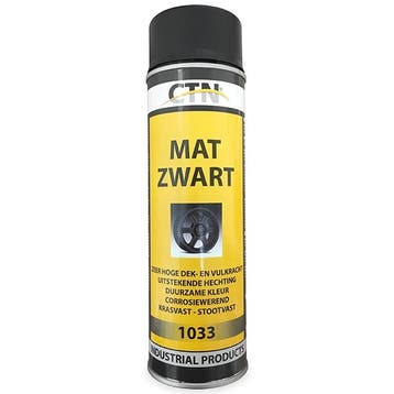 CTN Coating Mat Zwart (500 ml), Doe-het-zelf en Verbouw, Ventilatie en Afzuiging, Verzenden, Nieuw