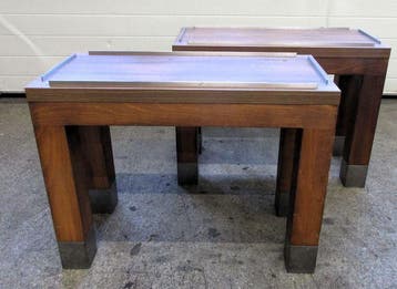 Display 69cm, hout, Gebruikt